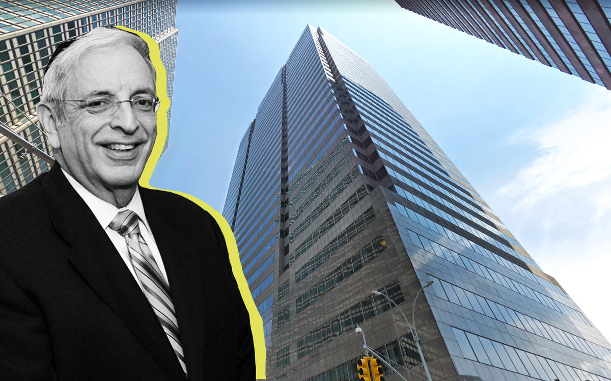 Med Review CEO Joseph Stamm and 199 Water Street (Credit: Google Maps and Med Review)