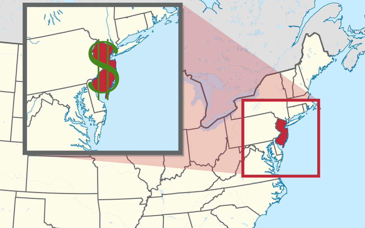 New Jersey (Credit: Wikipedia)