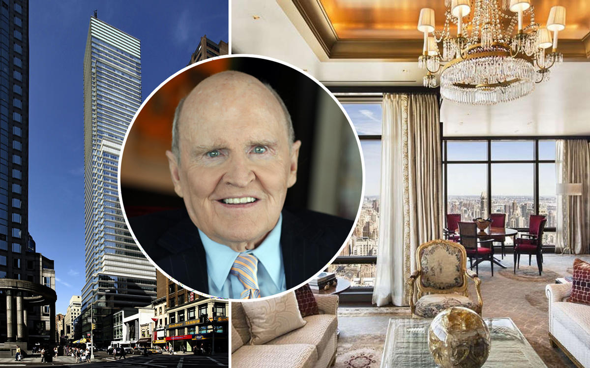 151 East 58th Street and Jack Welch (Credit: Wikipedia)