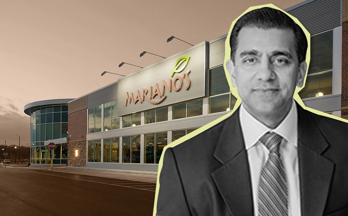 Mariano’s Orland Park and Sumit Roy, President &amp; Chief Executive Officer of Realty Income