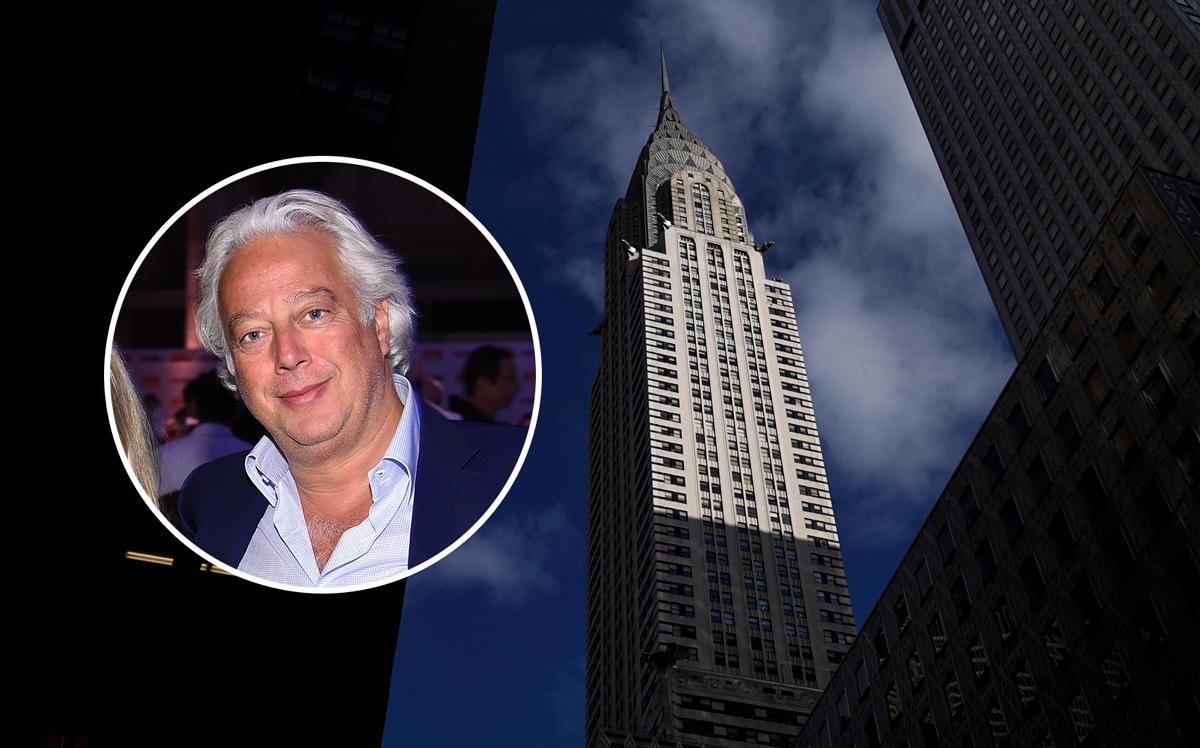 The Chrysler Building at  405 Lexington Avenue and RFR Holding's Aby Rosen (Credit: Getty Images)