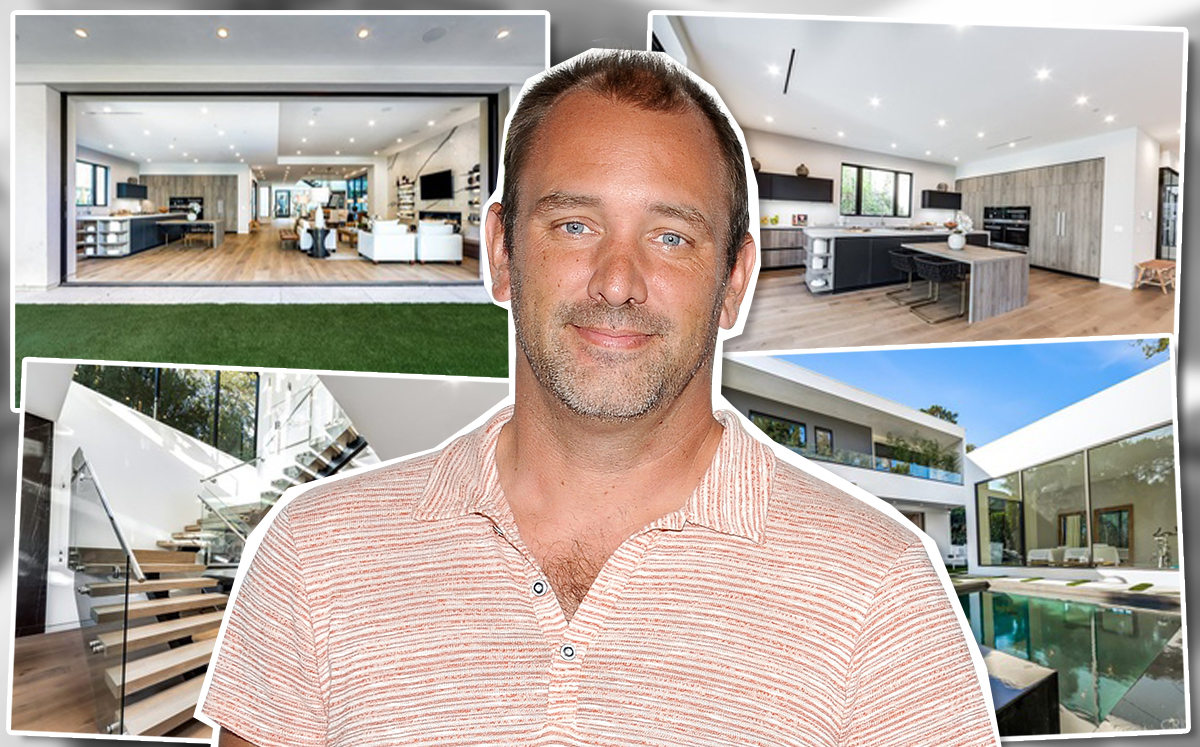 Trey Parker and his new home (Credit: Getty Images and Zillow)