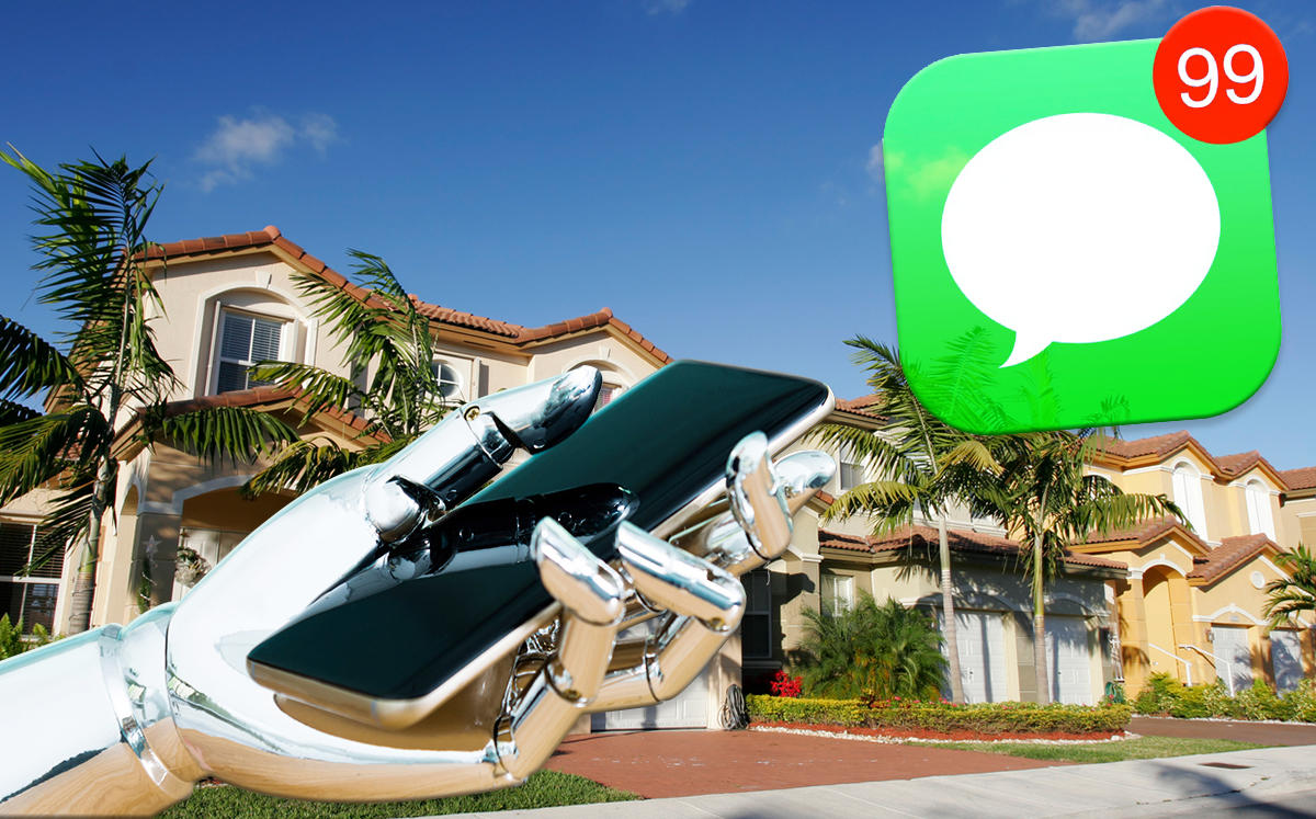 Agents sent “thousands” of texts about their listings, suit claims (Credit: iStock)