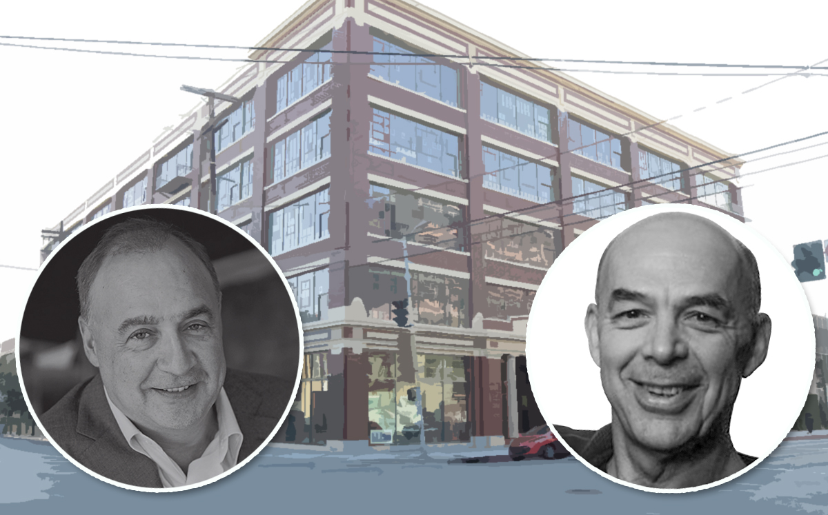 Access Industries Founder Len Blavatnik and Warner Music CEO Stephen Cooper, with the property