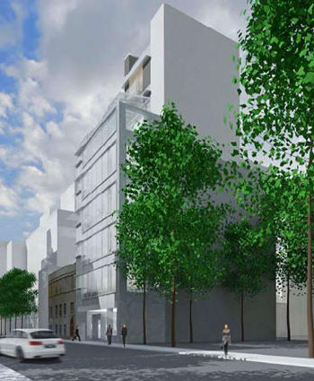 A rendering of 435 West 19th Street