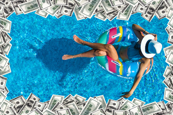 In Los Angeles, a pool can add over $95,390 in value to a property (Credit: iStock)