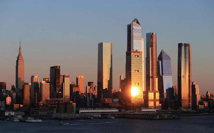 The $25 billion Hudson Yards megaproject is roughly 82 percent leased, according to Related Companies. (Credit: Getty Images)