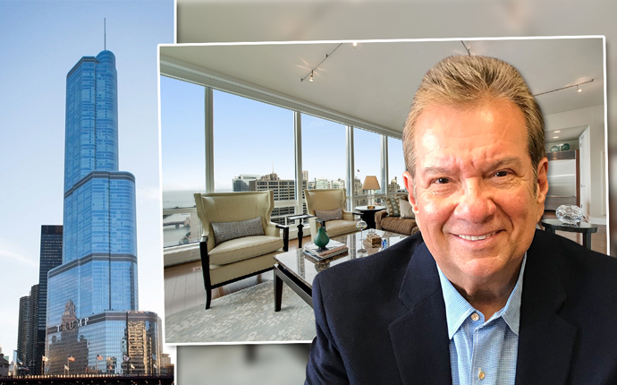 George Escobedo, President of Chicago Advertising and Marketing, and Trump Tower and the Escobedos’ condo