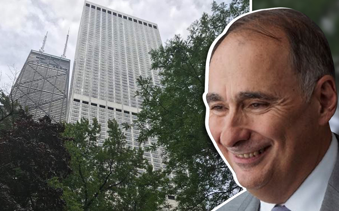 David Axelrod and 180 E Pearson Street (Credit: @properties)