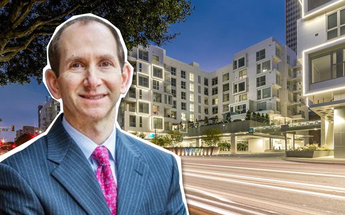Lacera CIO Jonathan Grabel and the South Park apartment complex (Credit: LinkedIn and Realtor)