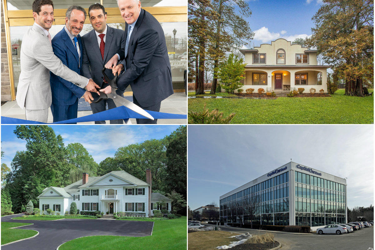 <em>Clockwise from top left: Engel Burman opens a 180-bed assisted living facility in Jericho, median home prices have risen 5.9 percent in Suffolk County and 3.4 percent in Nassau County, office leases spike 112 percent during the first quarter and the former home of sports radio host Mike Francesa hits the market seeking nearly $1.8M.</em>