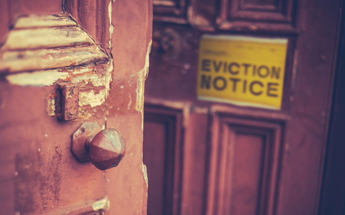 1 in 25 renters in the city faces an eviction notice from their landlord each year (Credit: iStock)