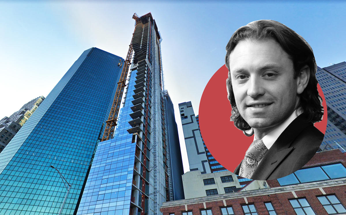 161 Maiden Lane and Fortis Property Group CEO Jonathan Landau (Credit: Google Maps and Fortis)