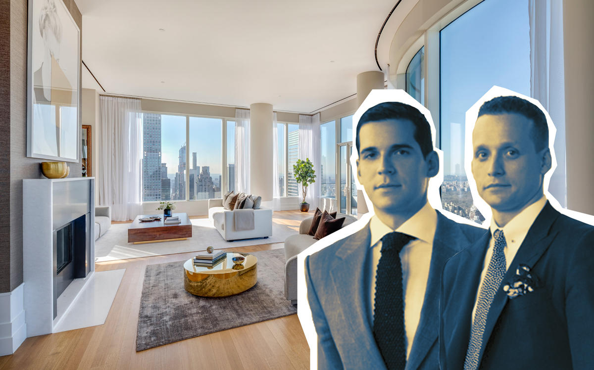 The penthouse at 252 East 57th Street with Douglas Elliman’s Oren and Tal Alexander 