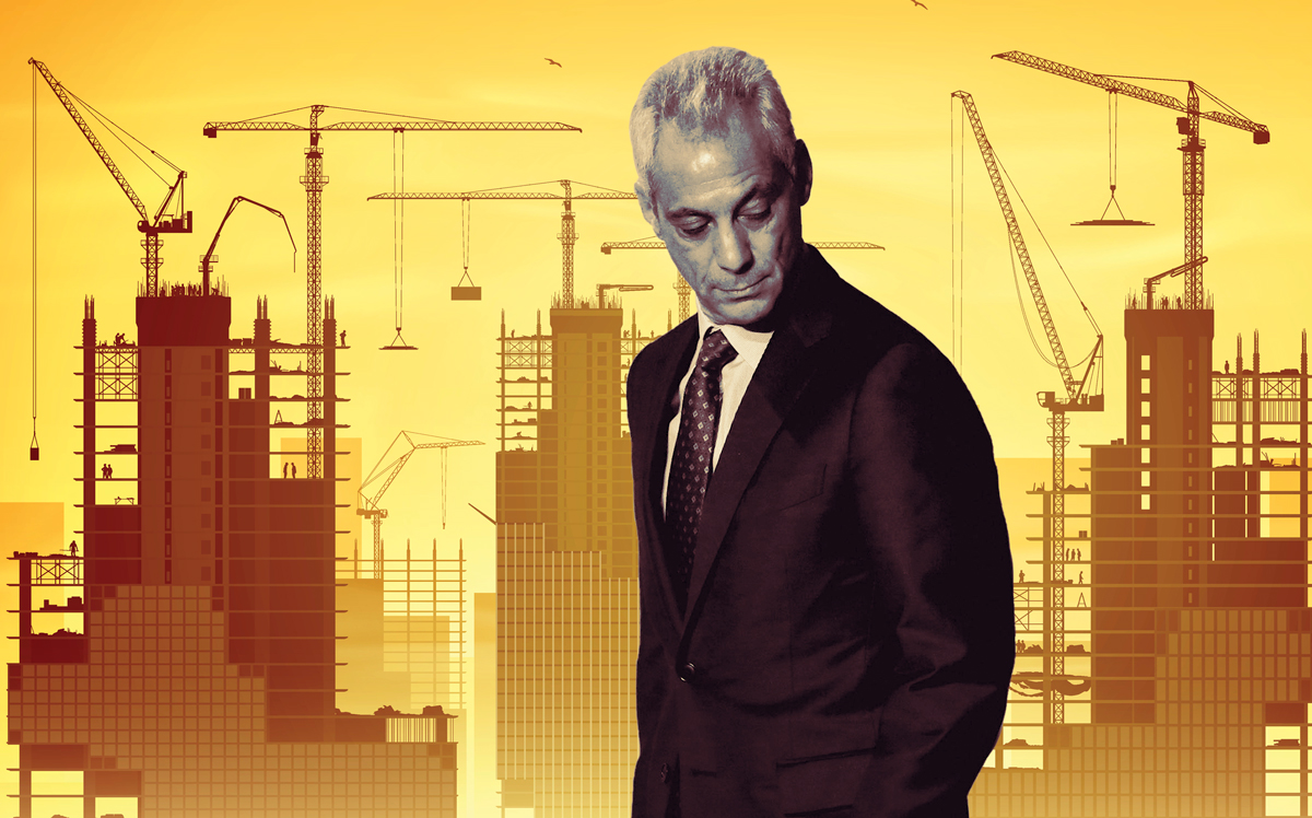 Outgoing Mayor Rahm Emanuel (Credit: Getty Images and iStock)