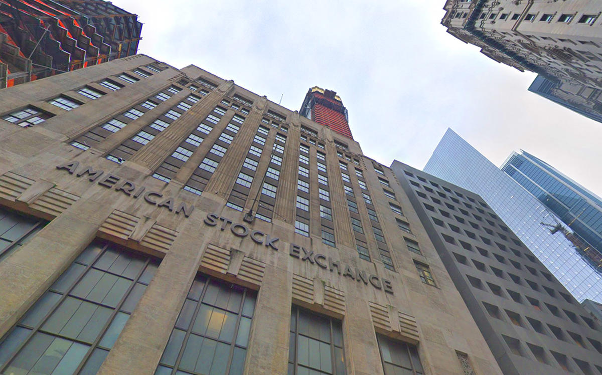 American Stock Exchange building at 86 Trinity Place (Credit: Google Maps)