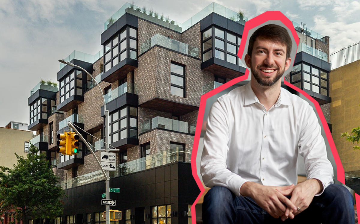 Common Founder & CEO Brad Hargreaves and 207 South 3rd Street (Credit: Francesco Sapienza)