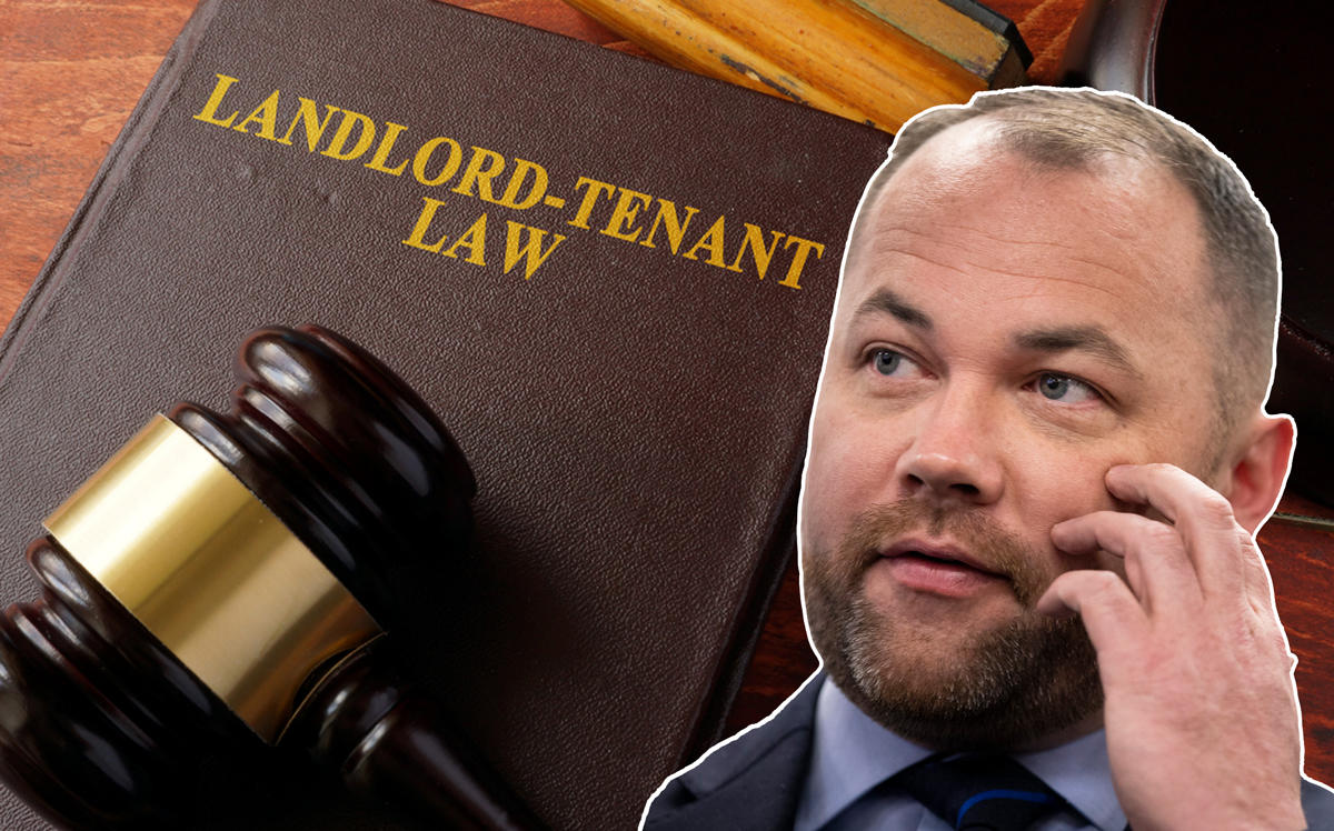 Speaker of the New York City Council Corey Johnson (Credit: Getty Images and iStock)