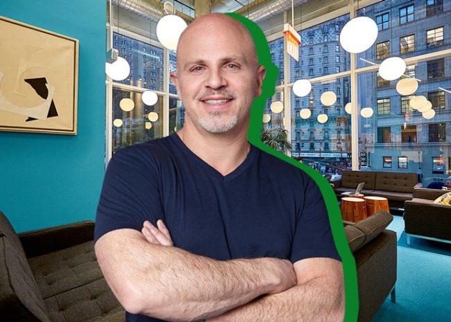 The Yard CEO Morris Levy and The Yard coworking space (Credit: iStock and Croissant Blog)