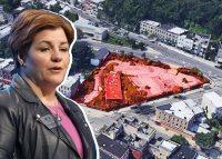 Former City Council speaker Christine Quinn and 44 Victory Boulevard in Staten Island (Credit: Getty Images and Google Maps)