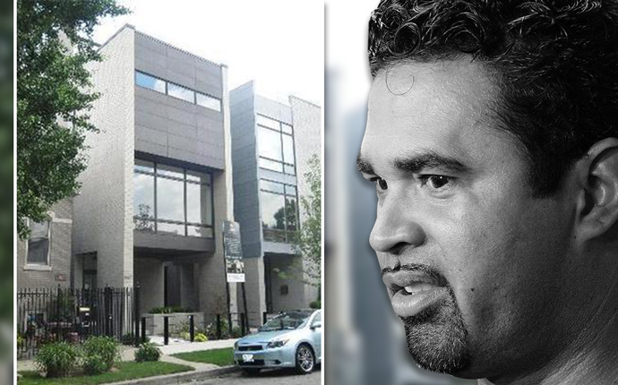 Ozzie Guillen and 1627 North Wolcott Street (Credit: Getty Images and Redfin)