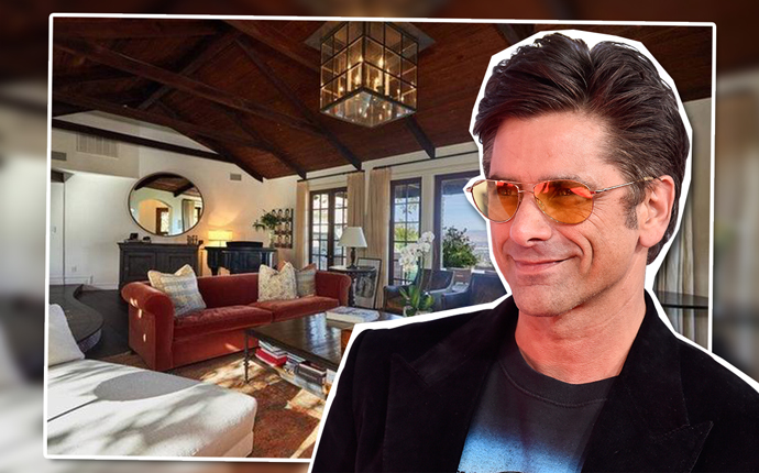 John Stamos and home on Bowmont Drive