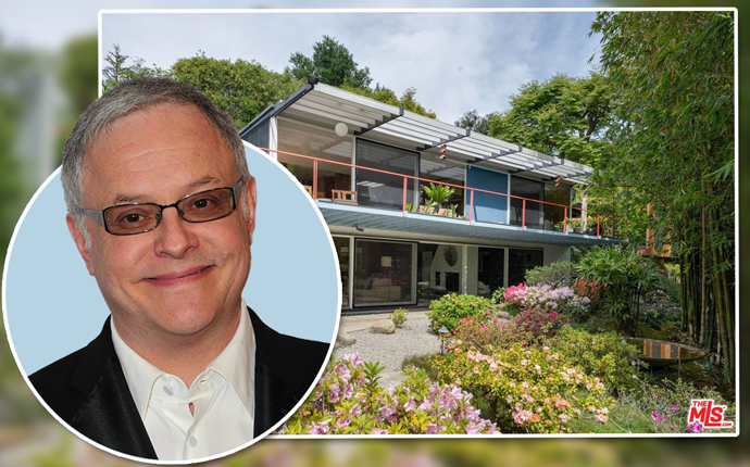 Neal Baer and 2805 Woodstock Road (Credit: Zillow)