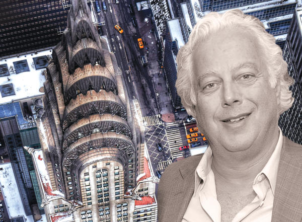 <em>The Chrysler Building and Aby Rosen of RFR Holdings</em>