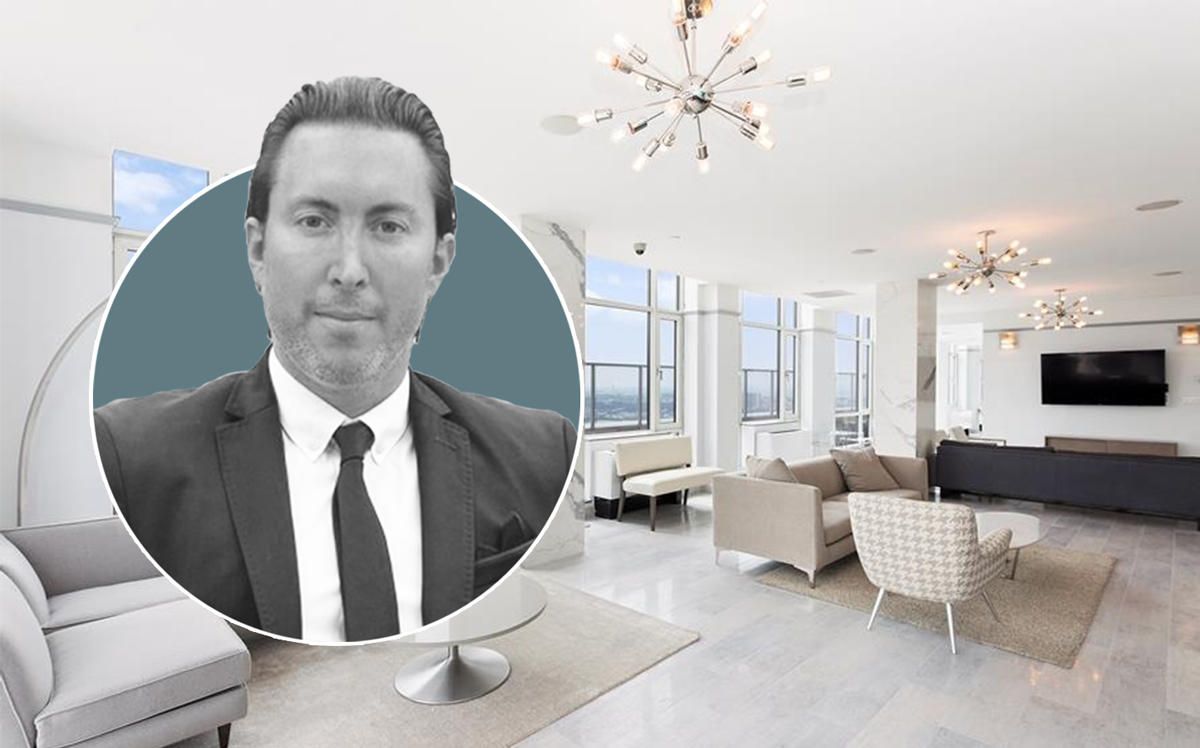 The Atelier president Daniel Neiditch and the penthouse at 635 West 42nd Street