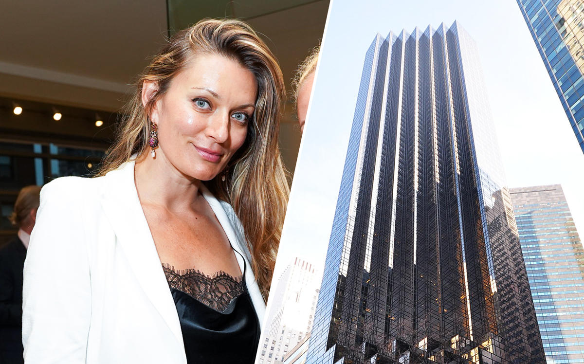 Elena Sapir and Trump Tower at 725 5th Avenue