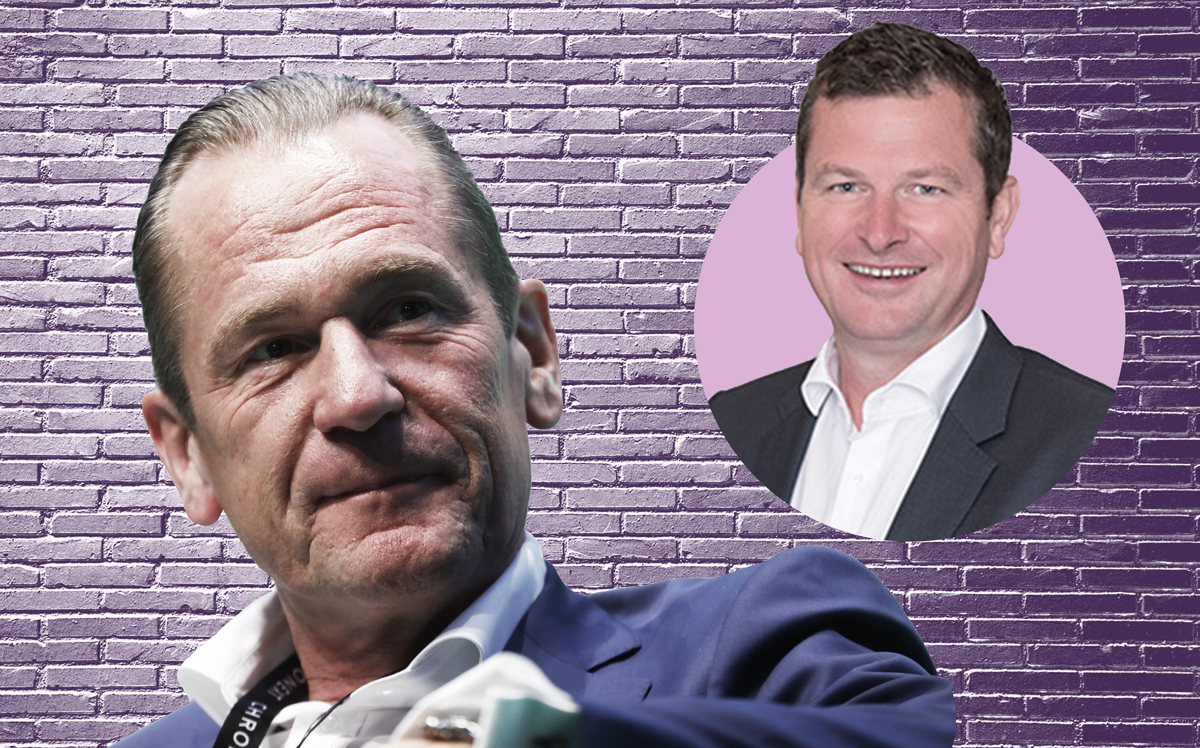 Axel Springer CEO Mathias Döpfner and Purplebricks CEO Michael Bruce (Credit: Pixabay and Getty Images)