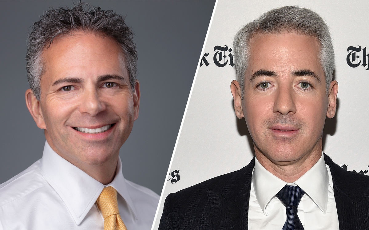 From left: CEO David Weinreb and Chairman Bill Ackman