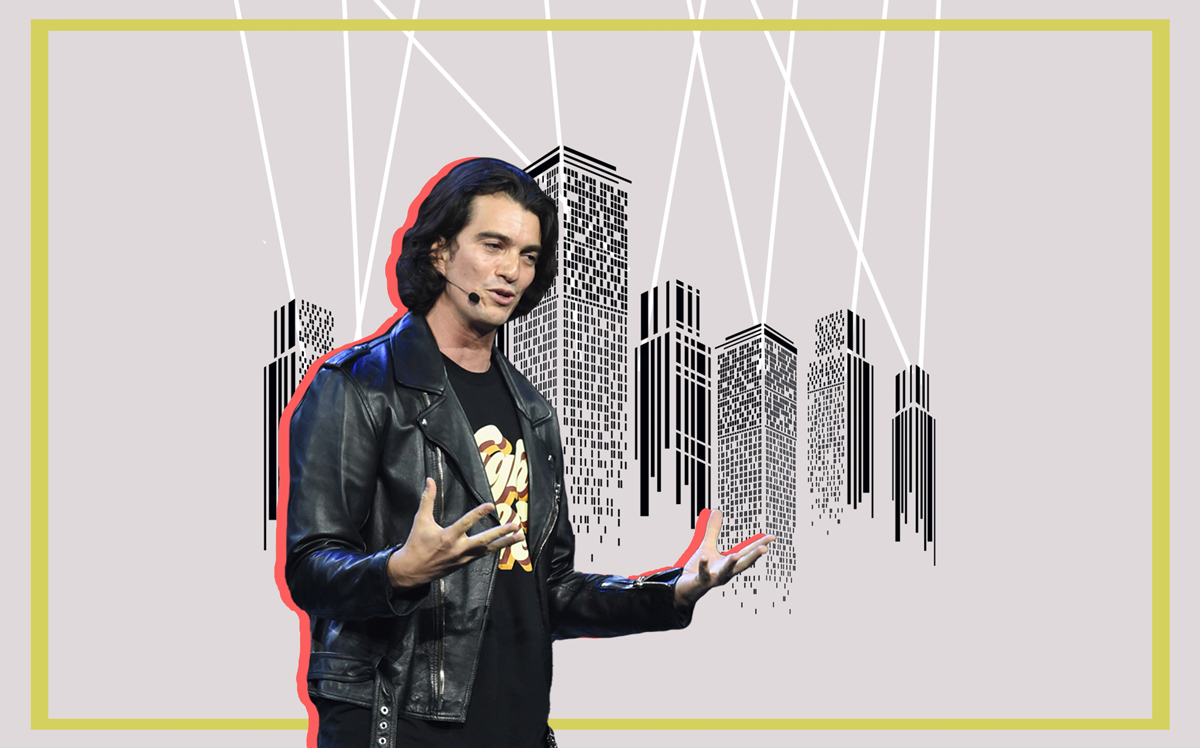 WeWork CEO Adam Neumann (Credit: iStock and Getty Images)