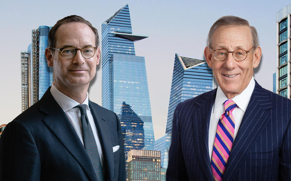 30 Hudson Yards, Allianz CEO Oliver Bäte and Related Companies chairman and founder Stephen M. Ross