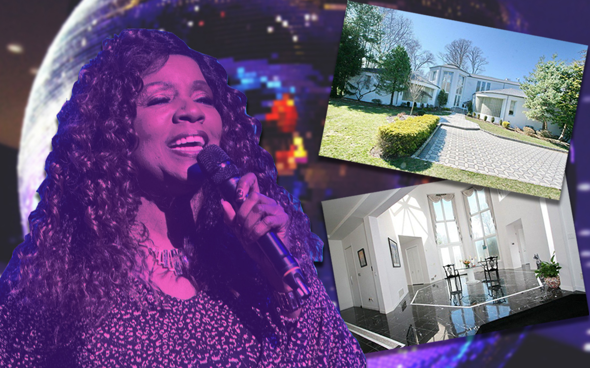 Gloria Gaynor and 17 Fairway Drive (Credit: Getty Images)