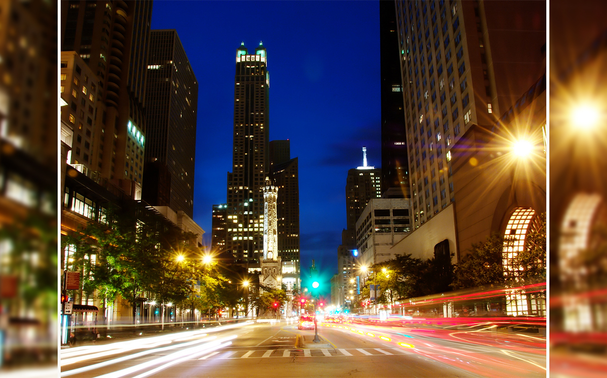 Chicago's Michigan Avenue, known as the Magnificent Mile (Credit: iStock)