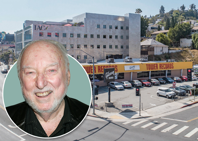 Tower Records Store Sunset Strip up for Lease