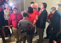 Dozens of tenants arrested at rent reform protest outside assembly chamber