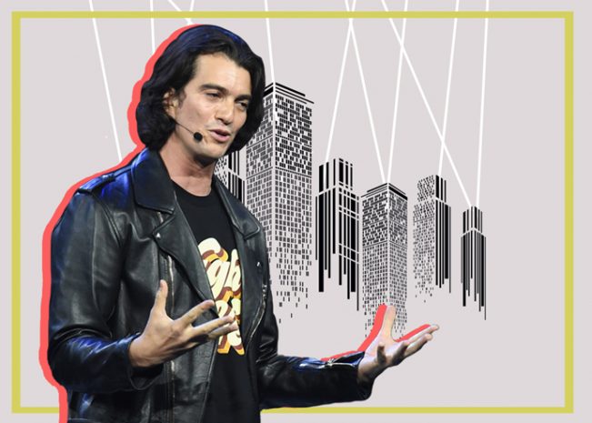WeWork CEO Adam Neumann (Credit: iStock and Getty Images)