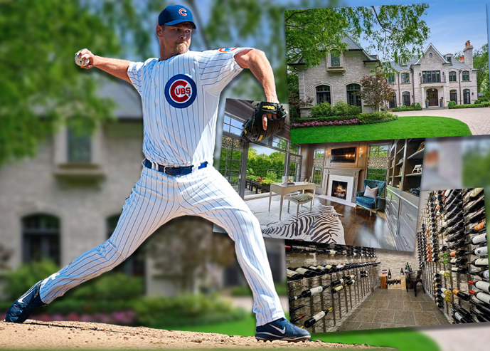 Chicago Cubs Kerry Wood lists Winnetka Mansion