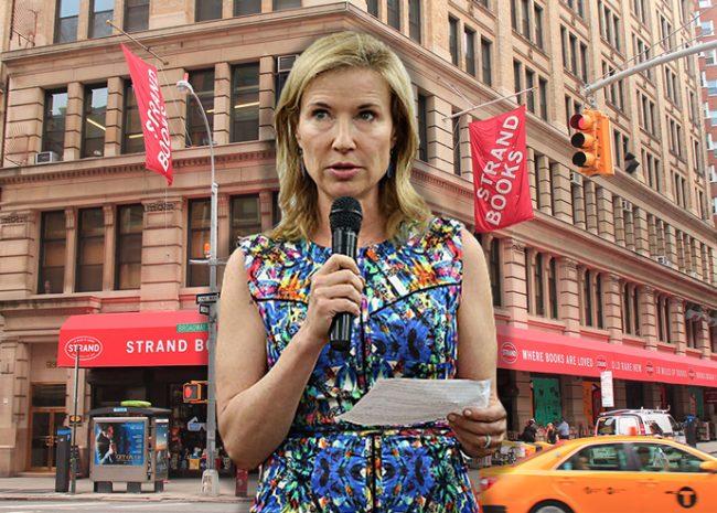 The Strand Bookstore and store owner Nancy Bass Wyden (Credit: Getty Images)