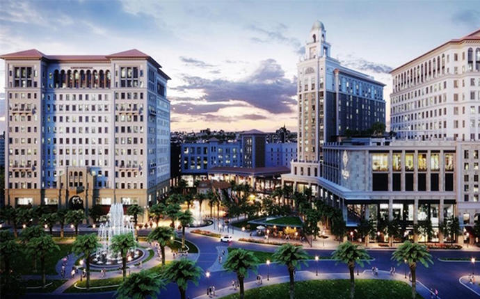Rendering of the Plaza Coral Gables