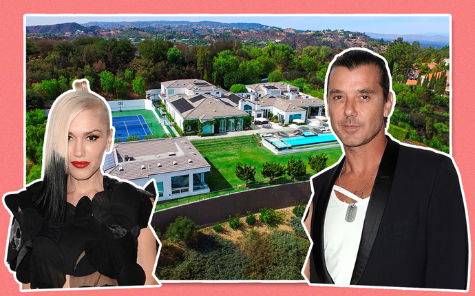 Gwen Stefani, Gavin Rossdale, and their former home in Beverly Hills Post Office