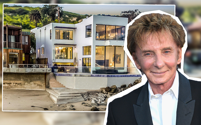 Barry Manilow and 24146 Malibu Road (Credit: Getty Images)