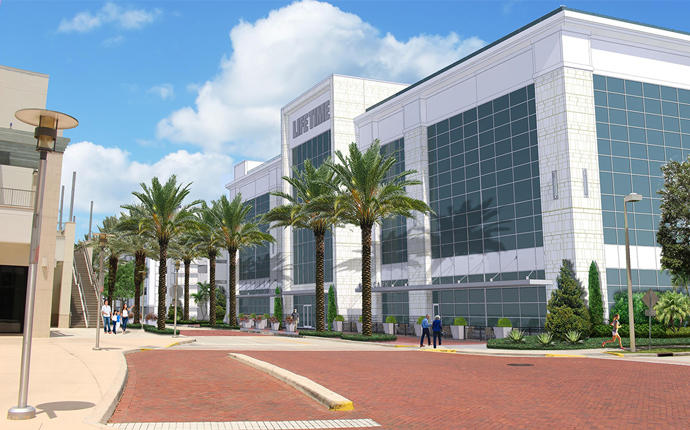 A rendering of the project (Credit: Life Time Athletic)