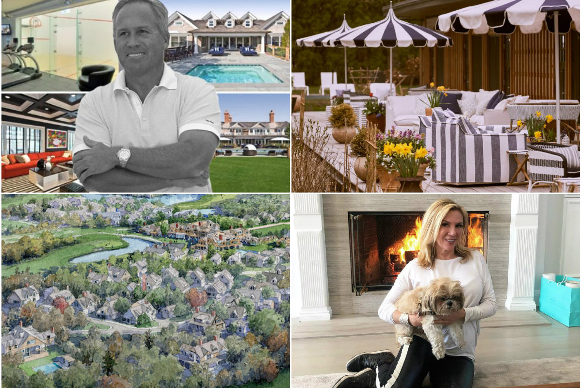 <em>Clockwise from top left: Joe Farrell cuts price of Bridgehampton mansion by $10M, a bungalow in Bridgehampton once owned by Martha Stewart is reborn as boutique hotel with a redwood forest, Bravo star's Southampton home for rent this summer at $285K and East Quogue's incorporation bid to handle land issues is nixed by Southampton.</em>