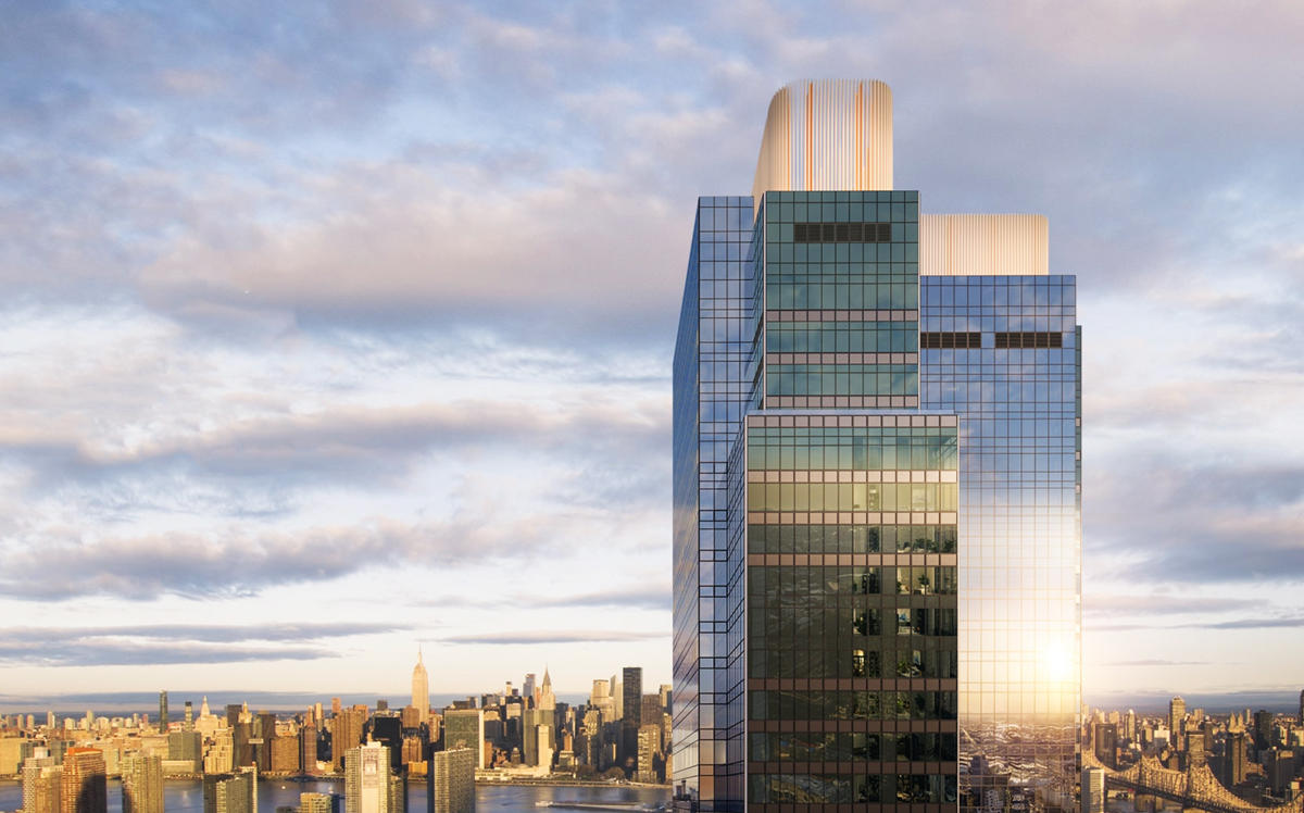 A rendering of Skyline Tower (Credit: Skyline Tower LIC)