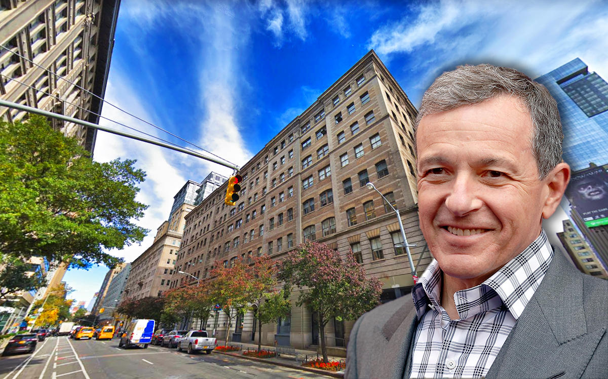 Bob Iger and 304 Hudson Street (Credit: Getty Images and Google Maps)