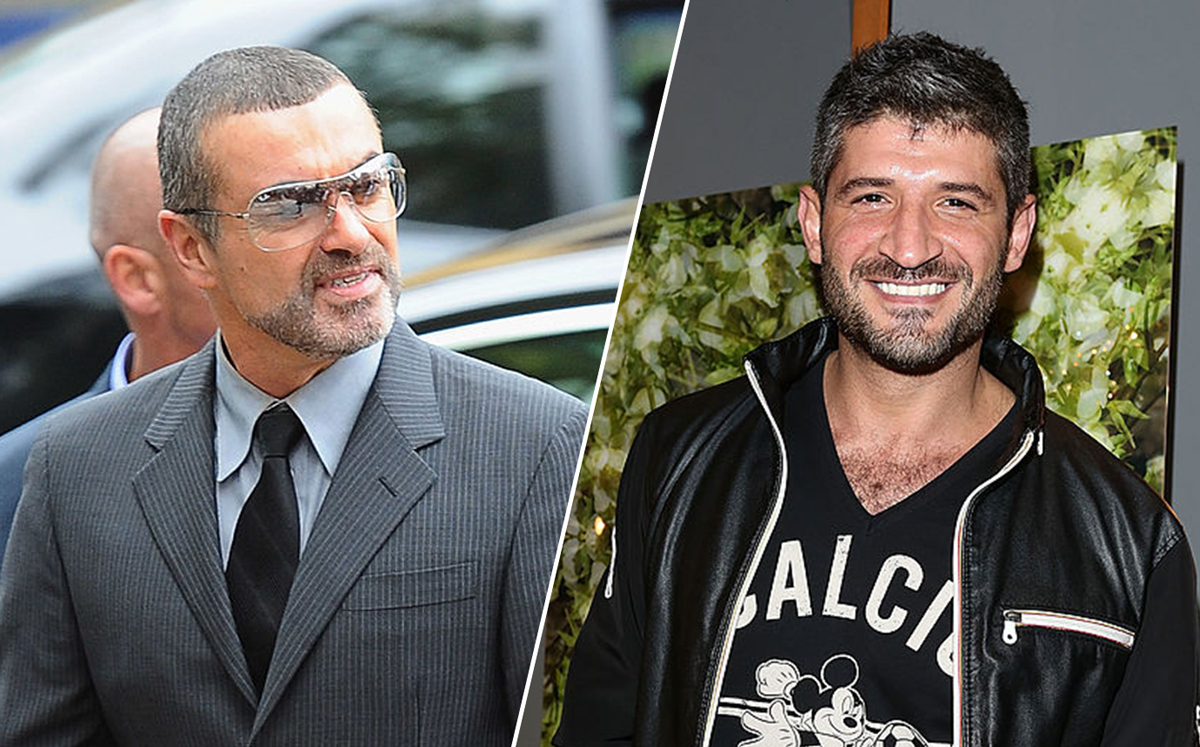 George Michael and Fadi Fawaz (Credit: Getty Images)
