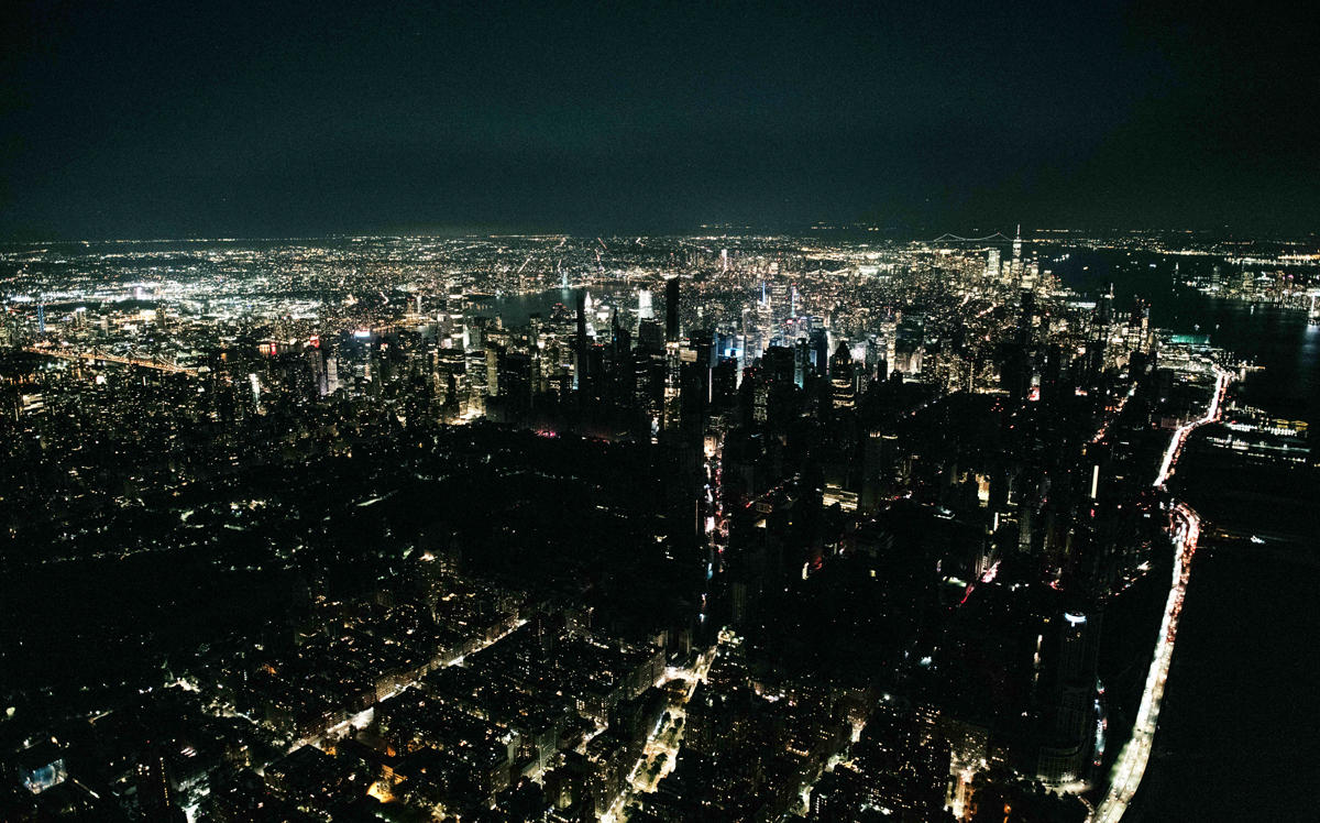 The blackout impacted a 42-block stretch of Manhattan between the Hudson River and Fifth Avenue (Credit: Getty Images)